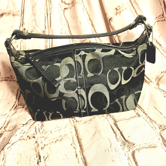 Small Coach Bag, Mini Coach, Monogram Coach Bag, Small handbag, Mini Purse - Picture 1 of 8
